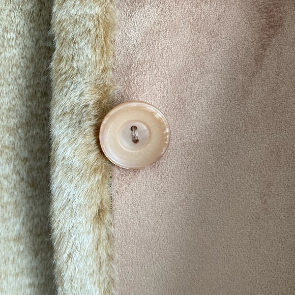 GORGEOUS LADIES UTEX DESIGN FULL-LENGTH FAUX SUEDE COAT SIZE MEDIUM - Picture 8 of 15